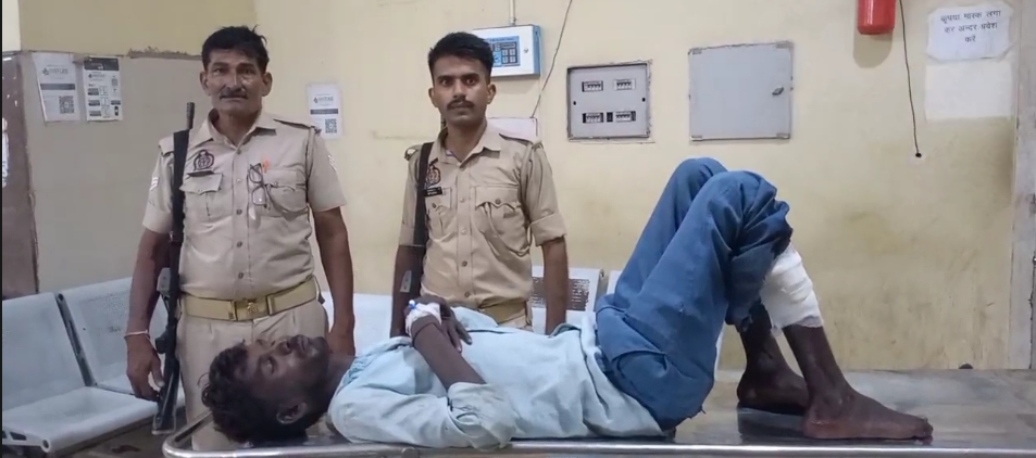 फिरोजाबाद POCSO Case: 36 घंटे में पुलिस मुठभेड़ के बाद आरोपी गिरफ्तार, पैर में लगी गोली