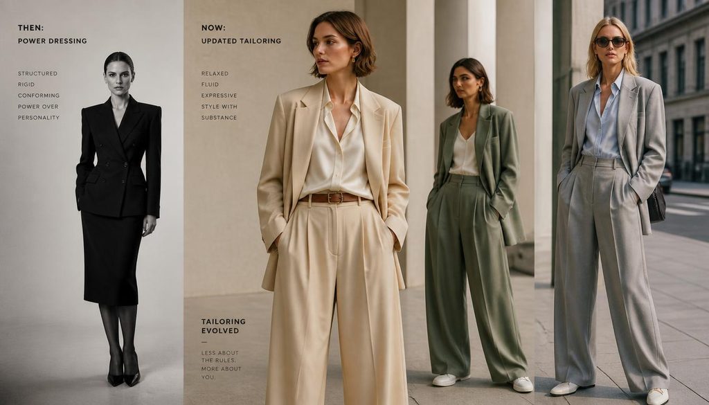 Updated Tailoring Is Replacing Stiff Power Dressing