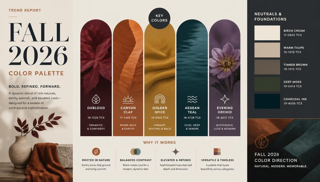 What Colors Will Be Trending in Fall 2026