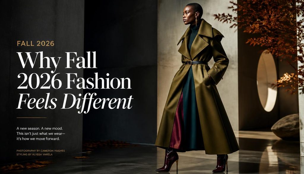 Why Fall 2026 Fashion Feels Different