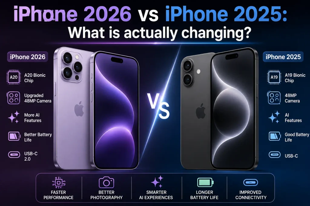 iPhone 2026 vs iPhone 2025