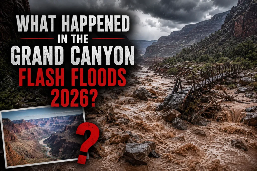What Happened in the Grand Canyon Flash Floods 2026?
