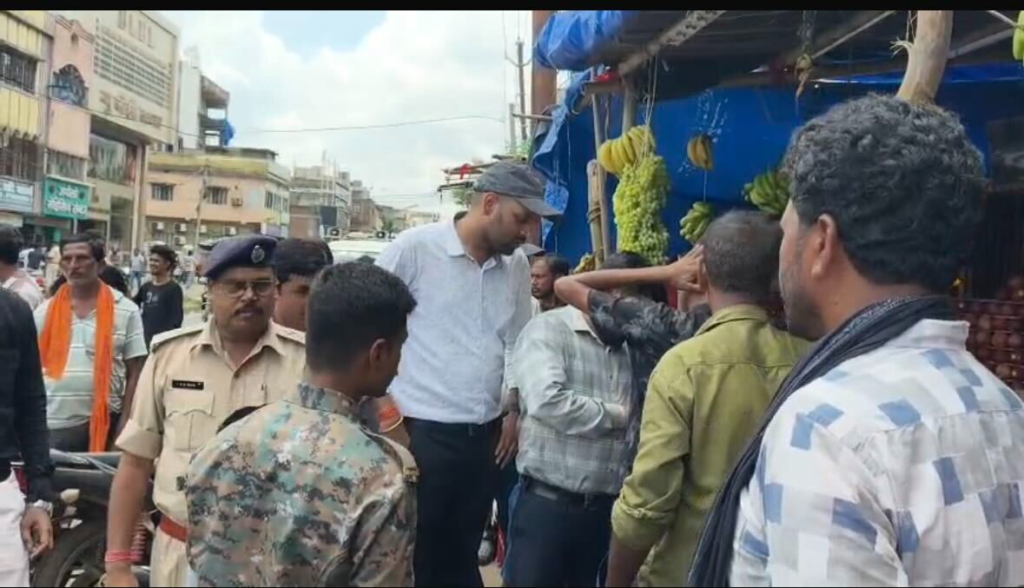 Giridih Encroachment Drive vs Traffic Improvement