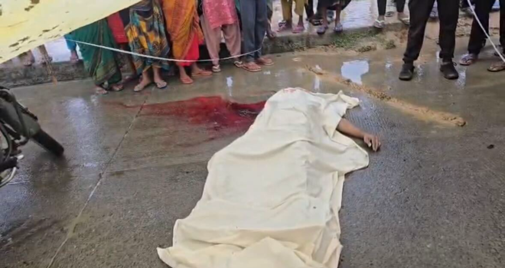 युवक की गोली मारकर हत्या, सड़क जाम