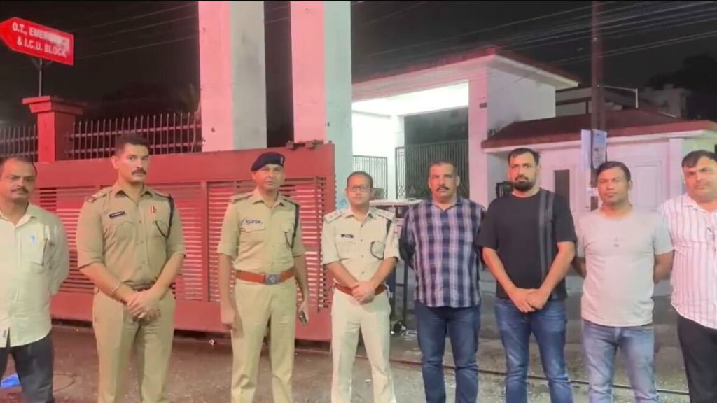मुठभेड़ में बदमाश आकाश कुमार गिरफ्तार