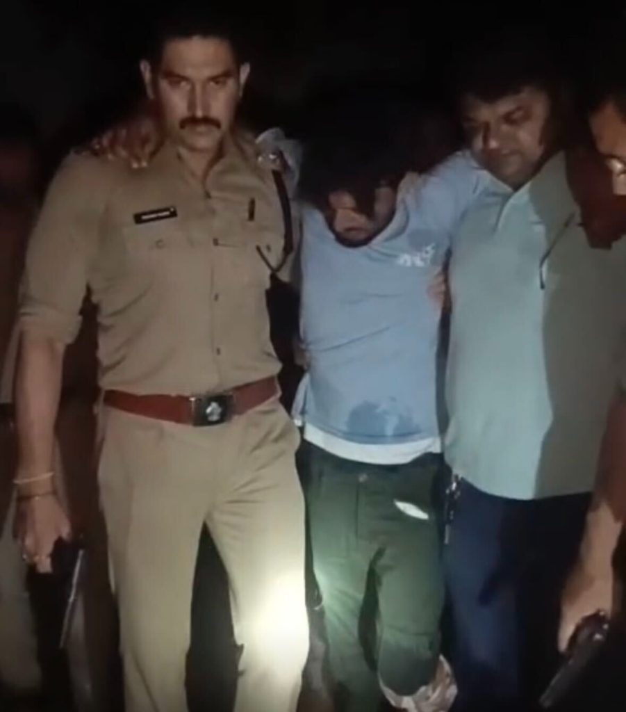 मुठभेड़ में कैसे हुई आरोपी की गिरफ्तारी?