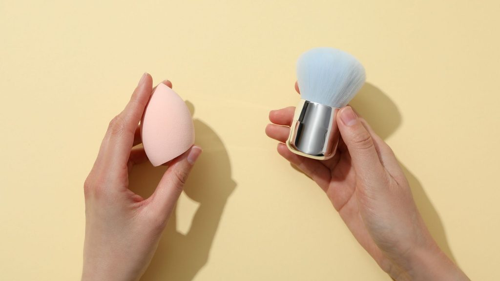 Beauty Sponge vs Makeup Brush