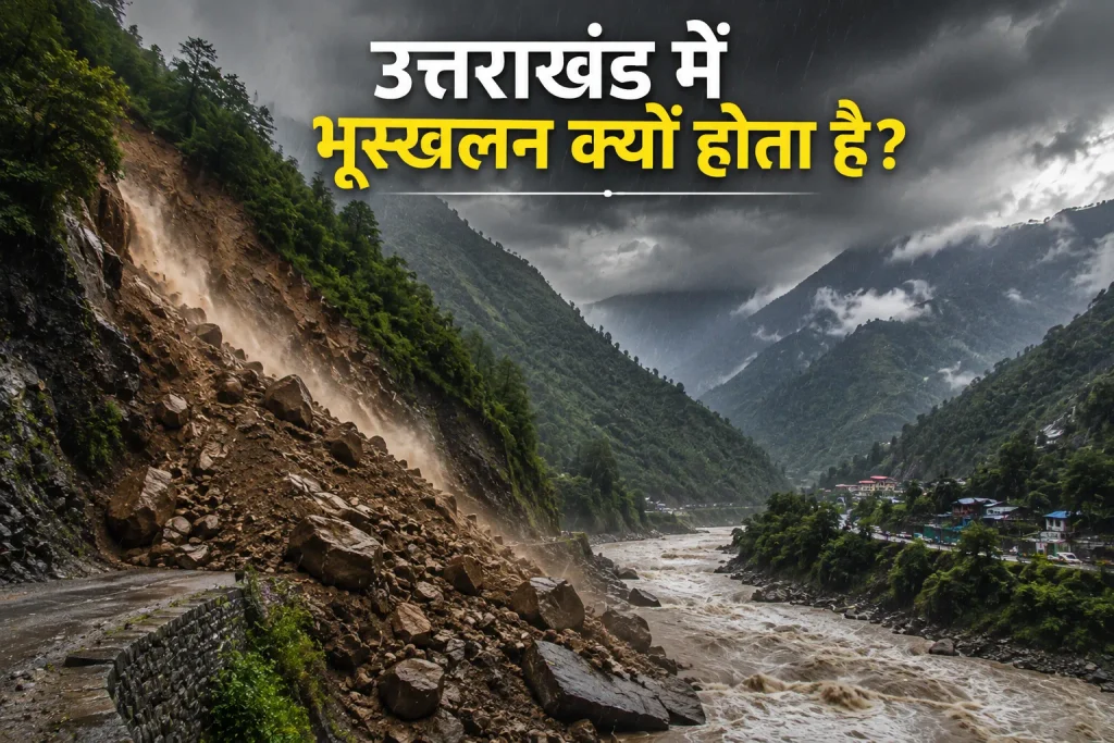 उत्तराखंड में भूस्खलन क्यों होता है?