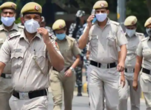 सुरक्षा ड्यूटी पर तैनात पुलिसकर्मियों कि हुई कोविड जांच