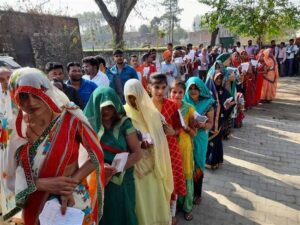 राबटर्सगंज और दुद्धी में चार बजे मतदान समाप्‍त