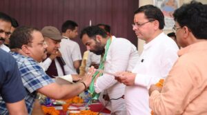 डॉ APJ अब्दुल कलाम में आयोजित निरक्षण करने पहुंचे CM धामी 