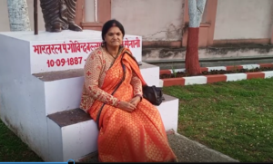 कांग्रेस प्रत्यासी निर्मला गहतोड़ी की मीडिया से बातचित