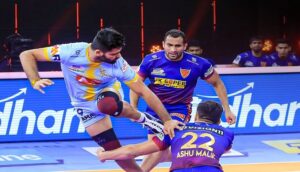 प्रो कबड्डी लीग सीजन 9-  दूसरा मुकाबला  यूपी योद्धाओं V/S भिड़ेंगे दिल्ली के दबंग।