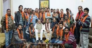 कांग्रेस के 26 नेता भाजपा में शामिल।