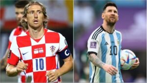 फीफा विश्व कप 2022 अर्जेंटीनाv/s  क्रोएशिया