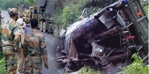 सिक्किम में बड़ा सड़क हादसा सेना के 16 जवान शहीद