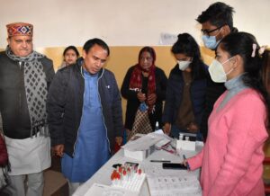 जोशीमठ: स्वास्थ्य शिविर में 288 लोग लाभांवित