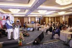 उत्तराखण्ड : CM  धामी ने नई दिल्ली में उद्यमियों से किया संवाद