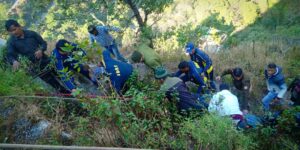 बार्लोगंज, मसूरी में एक व्यक्ति गिरा खाई में, SDRF के रेस्क्यू कर पहुँचाया अस्पताल