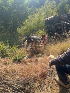उत्तरकाशी- कुमारड़ा के पास डम्पर हुआ दुर्घटनाग्रस्त, डम्पर के नीचे दबे चालक को रेस्क्यू कर पहुँचाया अस्पताल