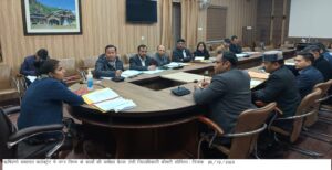 जिलाधिकारी सोनिका ने ली नगर निगम देहरादून के कार्यों की समीक्षा बैठक