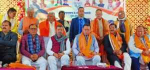 सीएम धामी ने ब्रज की पावन भूमि पर स्वयं के सम्मान को बताया देवभूमि की सवा करोड़ जनता का सम्मान