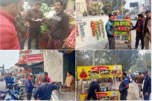 देहरादून : नगर निगम ने की 42 चालान करते हुए रुपए 32800 के अर्थदंड की कार्रवाई