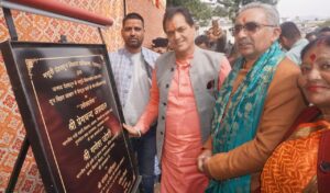 मसूरी विस में सेंट्रल पार्क का हुआ लोकार्पण, वेंडर जोन का भी शिलान्यास