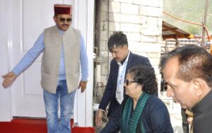 हाईकोर्ट नैनीताल मुख्य न्यायमूर्ति ऋतु बाहरी ने श्री बदरीनाथ-केदारनाथ धाम के दर्शन किये