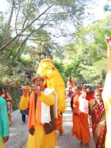 भगवान मदमहेश्वर की विग्रह देवडोली श्री ओंकारेश्वर मंदिर उखीमठ से हुई रवाना