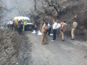 वनाग्नि से हताहत हुए वन कर्मियों के प्रति माहरा ने जताया शोक