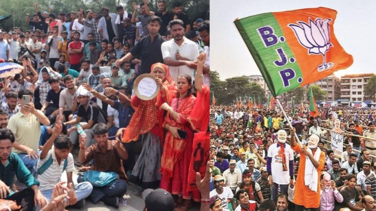 भाजपा का ‘हमें चाहिए आजादी’ के नारे पर रिएक्‍शन; कहा-विघटनकारी ताकतों से प्रभावित युवाओं का प्रदर्शन