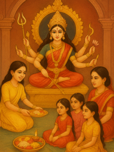 नवरात्री में कन्या पूजन का क्या है महत्व जानें यहां?