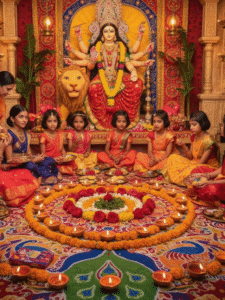 अष्टमी और नवमी पर कन्या पूजन का शुभ मुहूर्त