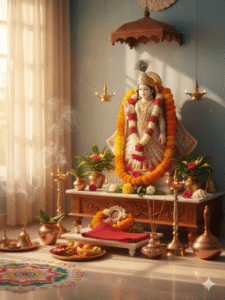 घर के मंदिर में रखें ये चीजें, बढ़ाएं शुभता और शांति