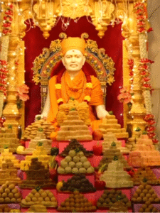 दिल्ली के अक्षरधाम मंदिर में अन्नकूट उत्सव का भव्य आयोजन