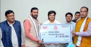 Cricketer Shefali Verma