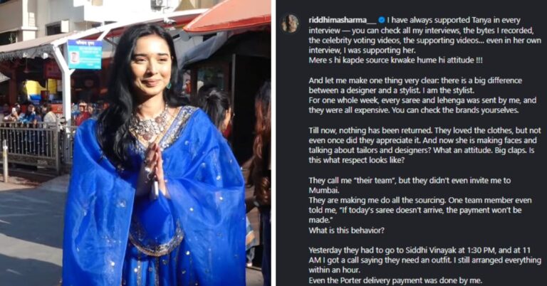 Tanya Mittal ने BB19 में पहने भाड़े के कपड़े, पेमेंट न करने का डिज़ाइनर ने लगाया आरोप