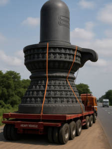 33 फीट ऊंचा शिवलिंग विराट रामायण मंदिर में होगा स्थापित