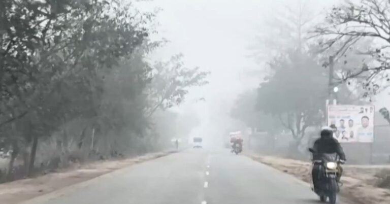 Delhi Weather: दिल्ली में बेमौसम बारिश से लुढ़का पारा,कोहरे के कारण यातायात ठप