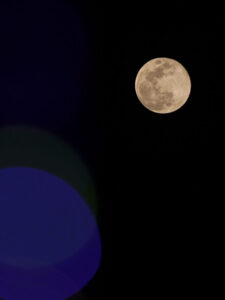 देखें ‘वुल्फ मून’ का खूबसूरत नज़ारा…