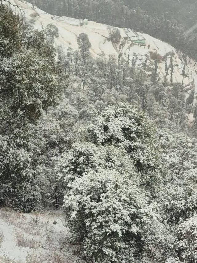 दिल्ली एनसीआर और पहाड़ी इलाकों में बर्फबारी और बारिश का शानदार नज़ारा