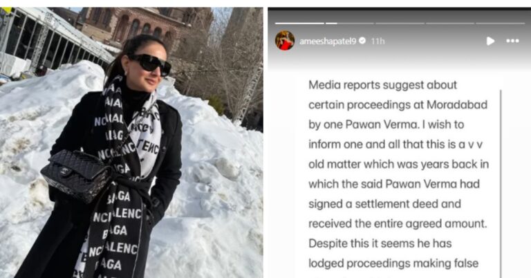 Ameesha Patel के खिलाफ मुरादाबाद कोर्ट ने जारी किया गैर-जमानती वारंट