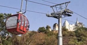 राधा रानी के दर्शन अब होंगे और भी आसान, Barsana Ropeway का संचालन फिर से शुरू