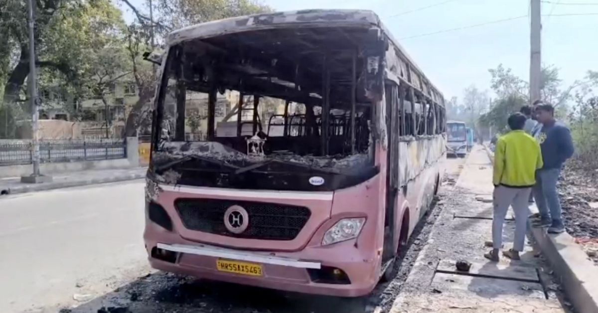 Delhi Bus Fire