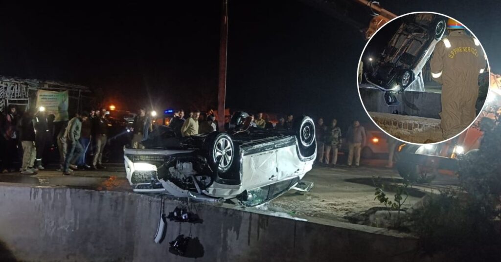 Mathura Road Accident: अनियंत्रित होकर नहर में गिरी कार, चार युवकों की दर्दनाक मौत