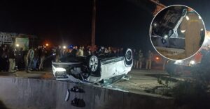 Mathura Road Accident: अनियंत्रित होकर नहर में गिरी कार, चार युवकों की दर्दनाक मौत