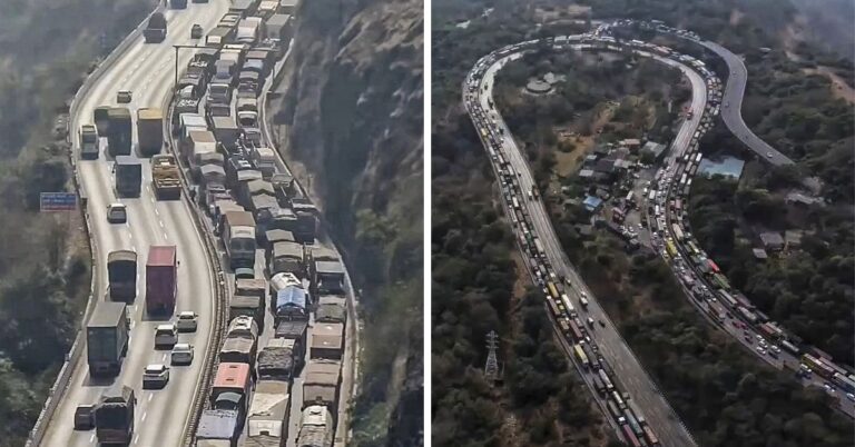 Mumbai-Pune Expressway पर 32 घंटे बाद यातायात बहाल, यात्रियों को मिली राहत