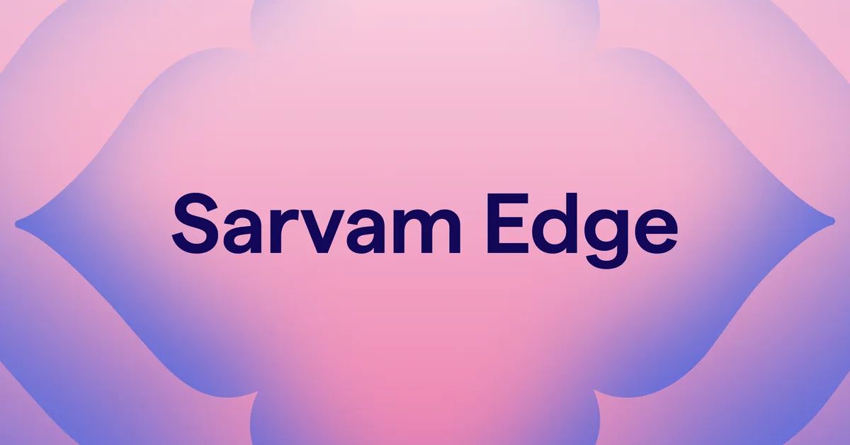 Sarvam Edge