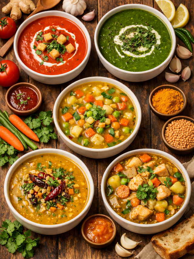 ठंड में गर्माहट और सेहत के लिए 5 बेहतरीन देसी सूप